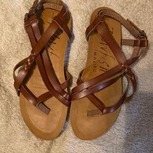 Blowfish Vegan Sandals- Size 8.5